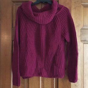 Express cowl next sweater